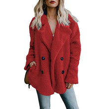 Load image into Gallery viewer, Women's Jackets Winter Coat Women Cardigans Ladies Warm Jumper Fleece Faux Fur Coat Hoodie Outwear Blouson Femme S-5XL Plus Size