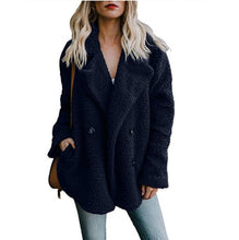 Load image into Gallery viewer, Women's Jackets Winter Coat Women Cardigans Ladies Warm Jumper Fleece Faux Fur Coat Hoodie Outwear Blouson Femme S-5XL Plus Size